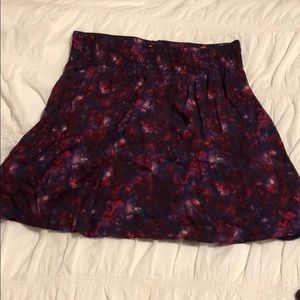 Frenchi Floral Rayon Skirt